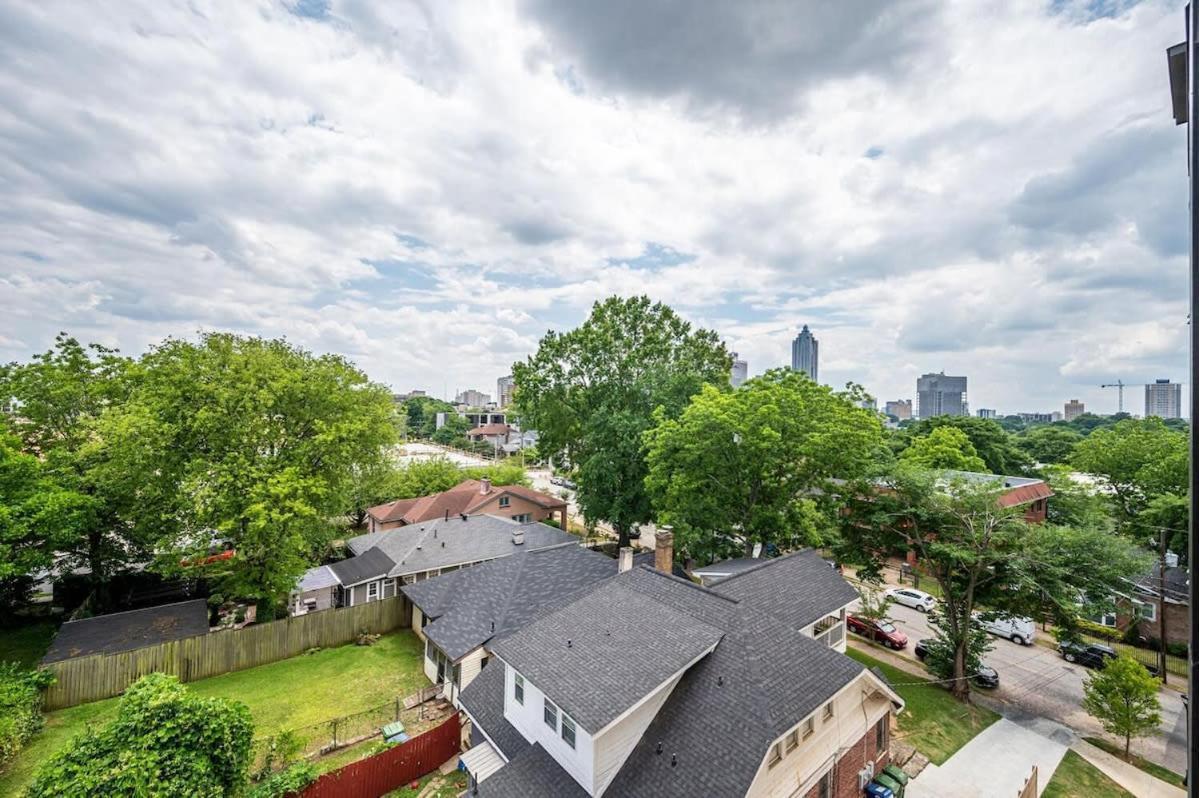 Downtown New Built Roof Top Balcony City View 525Pkwy Atlanta Buitenkant foto