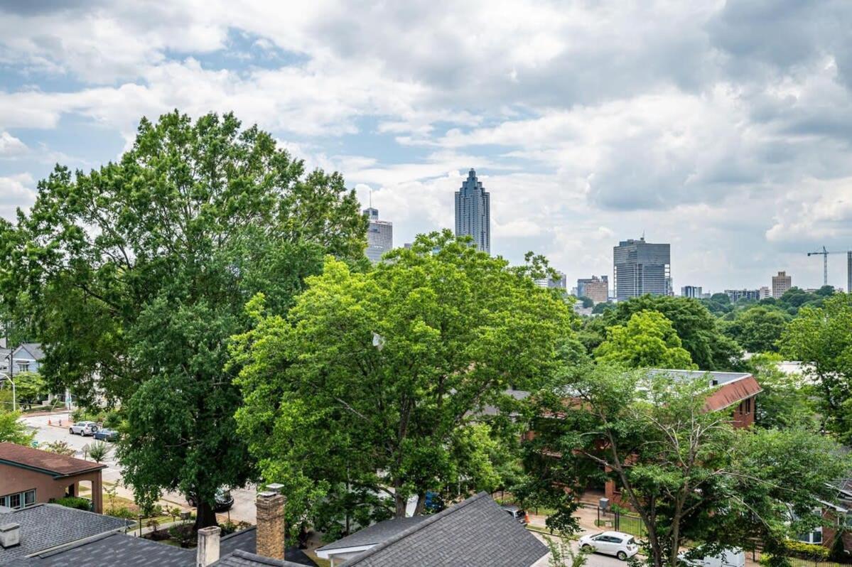 Downtown New Built Roof Top Balcony City View 525Pkwy Atlanta Buitenkant foto