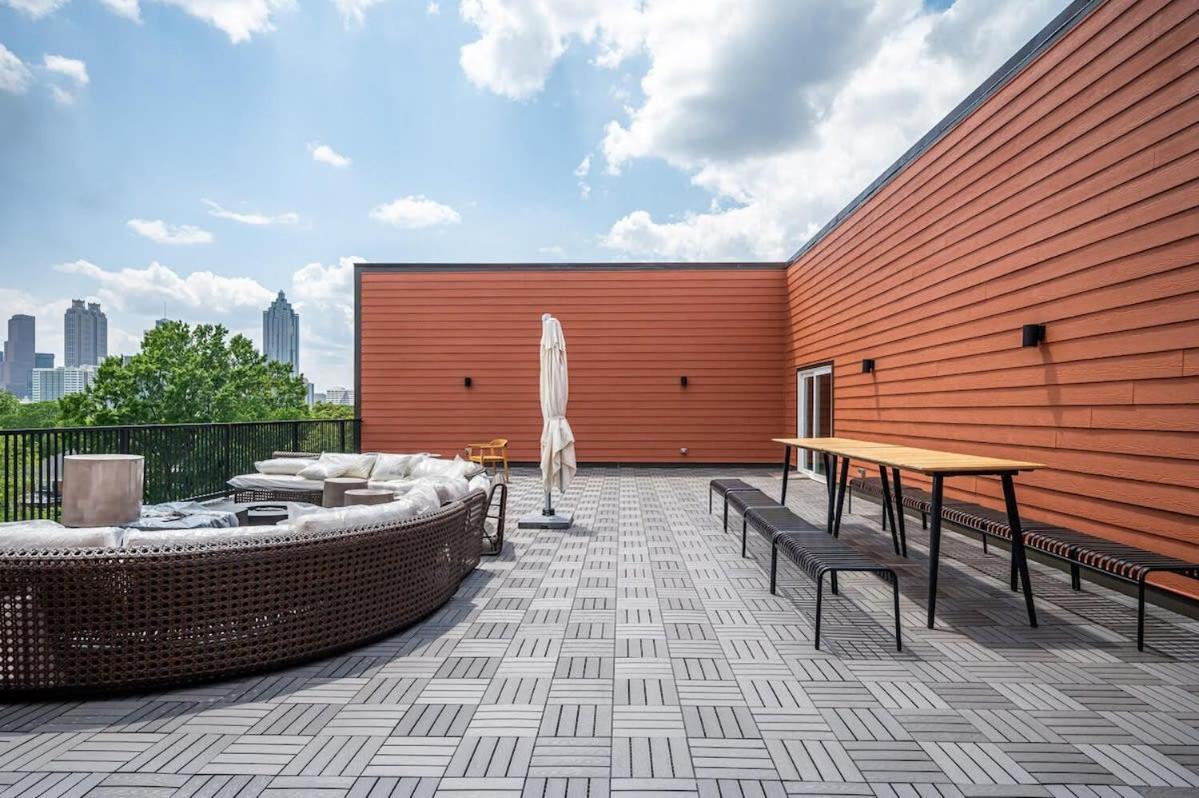 Downtown New Built Roof Top Balcony City View 525Pkwy Atlanta Buitenkant foto