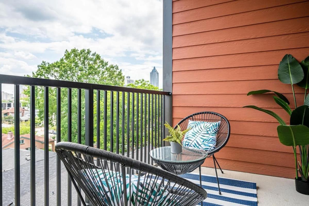 Downtown New Built Roof Top Balcony City View 525Pkwy Atlanta Buitenkant foto